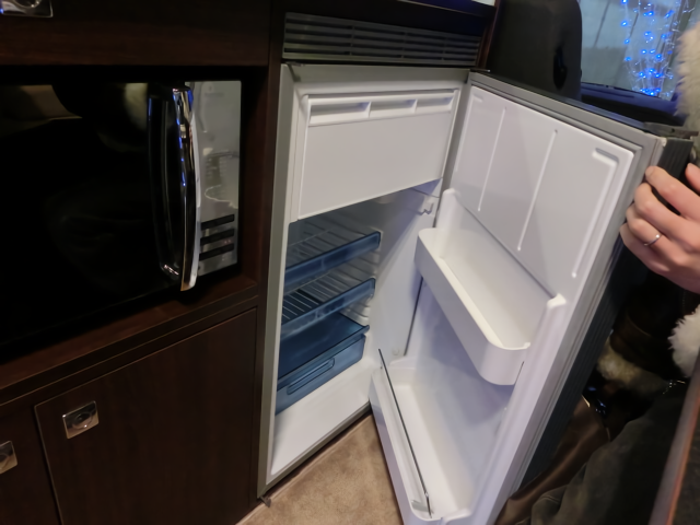 ボーダーバンクスエボリューションの冷蔵庫
